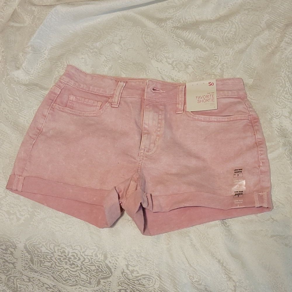 Pink shorts